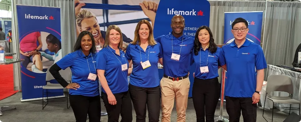 Lifemark staff lined up